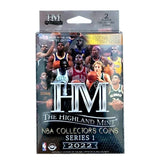 2022 Highland Mint NBA Collectors Coins Series 1 Hanger Box