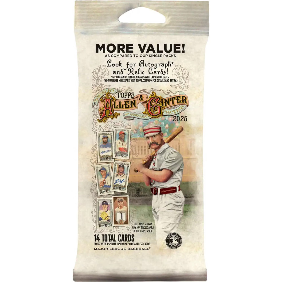 2025 Topps Allen & Ginter Baseball Jumbo Value Pack