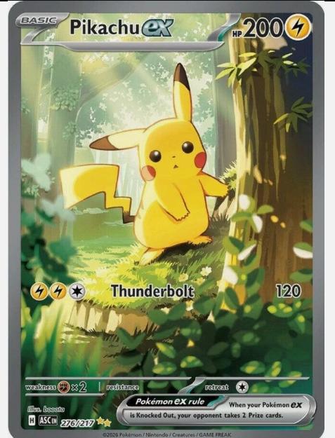 ME: Ascended Heroes #276/217 Pikachu ex