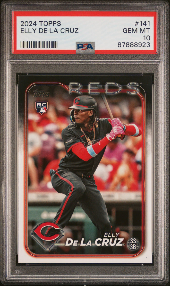 2024 Topps #141 Elly De La Cruz PSA 10