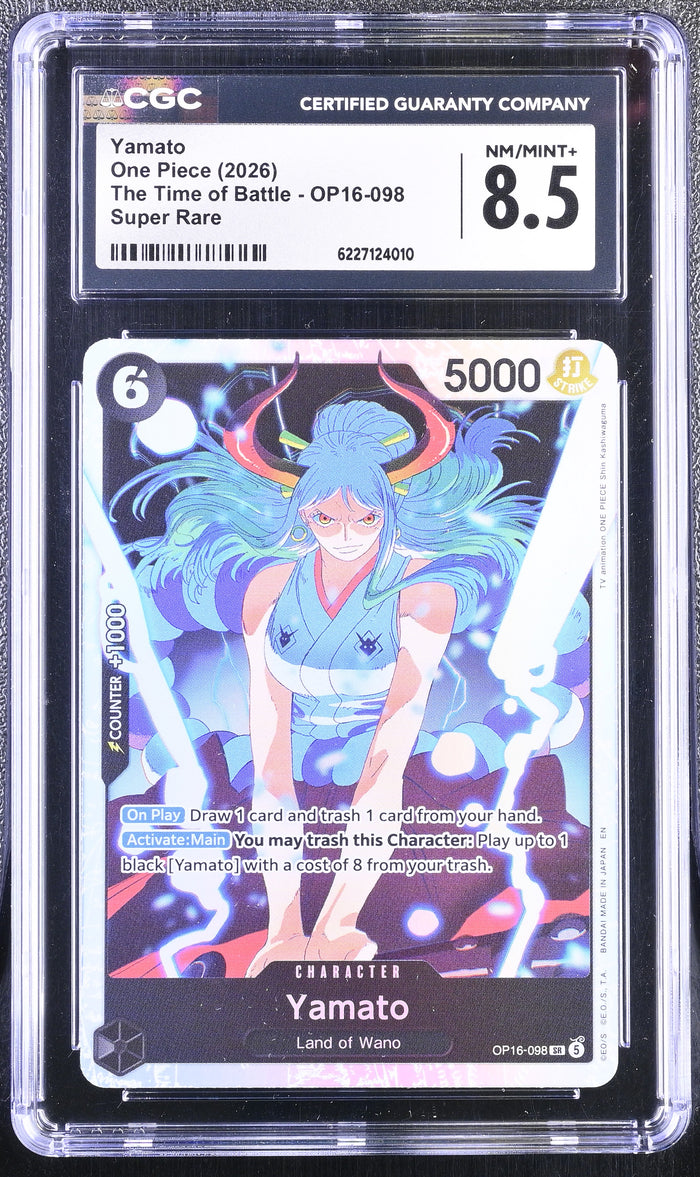 The Time of Battle #OP16-098 Yamato (098) CGC 8.5
