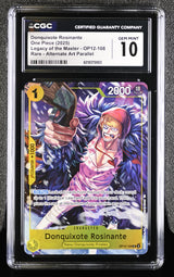 One Piece Promo #OP12-108 Donquixote Rosinante Illustration Box Vol.6 CGC 10
