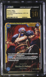 The World's Strongest Warriors #OP17-118 Rocks.D.Xebec (118) CGC 10