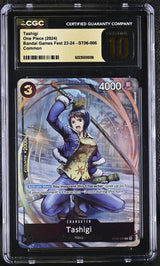 One Piece Card Game ST06-006 Tashigi Bandai Fest 23-24 Promo CGC 10