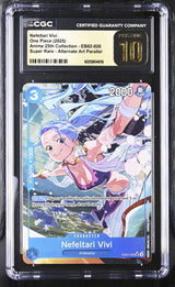 One Piece Promo EB02-026 Nefeltari Vivi Alternate Art Anime 25th CGC 10