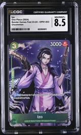 One Piece Promotion Cards #OP01-033 Izo (Tournament Pack Vol. 2) CGC 8.5