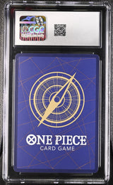 The Azure Sea's Seven #OP14-119 Dracule Mihawk CGC 10