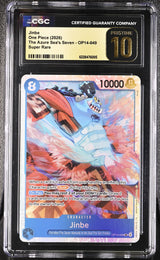 The Azure Sea's Seven #OP14-049 Jinbe CGC 10