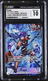 The Time of Battle #OP16-041 Buggy (041) (Alternate Art) CGC 10