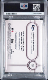 2026 Topps Tribute To Cleats #TTC-JCA Junior Caminero Auto Red PSA 10 #/5