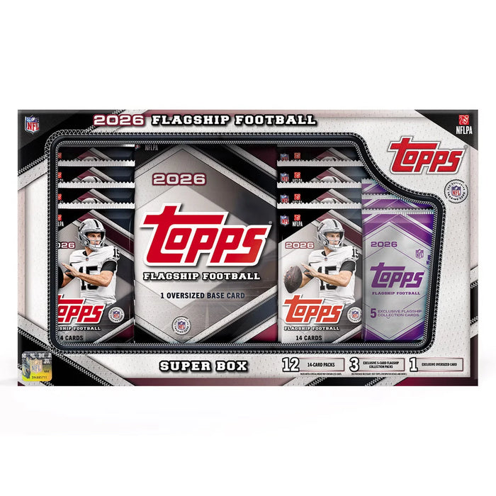 2026 Topps Flagship Football Super Box