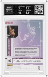2019-20 Panini Status Red #173 Giannis Antetokounmpo Arena Club 9