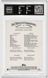 2024 Topps Allen & Ginter Silver Portrait #97 Shohei Ohtani Arena Club 8.5