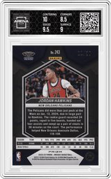 2023-24 Panini Mosaic Fast Break Pink / 20 #243 Jordan Hawkins Arena Club 9