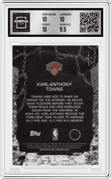 2025-26 Topps Chrome Cactus Jack #5 Karl-Anthony Towns Arena Club 10