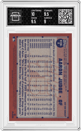 2026 Topps Chrome '91 Topps 35th Anniv. #91CB-2 Aaron Judge Arena Club 9.5