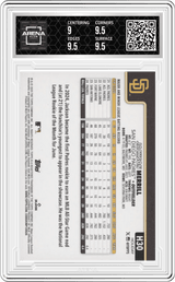 2025 Topps Holiday Var. #H30 Jackson Merrill Arena Club 9.5