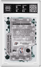 2025-26 Topps Chrome #CG-9 Shai Gilgeous-Alexander Arena Club 9