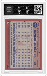 2026 Topps Chrome '91 Topps 35th Anniv. #91CB-5 Ronald Acuna Jr. Arena Club 9