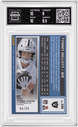 2025 Donruss Optic Rtd.Rke.Auto Red / 99 #299 Tommy Mellott Arena Club 9.5