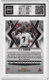2025 Panini Phoenix Teal Pyramids / 225 #136 C.J. Stroud Arena Club 10