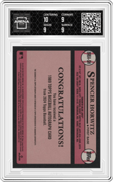 2024 Topps 1989 35th Anniv.Auto #89BA-SH Spencer Horwitz Arena Club 9.5
