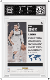 2020-21 Panini Contenders #28 Luka Doncic Arena Club 9.5