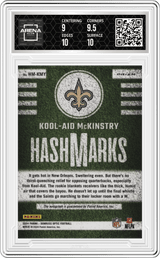 2024 Donruss Optic Hash Marks #HM-KMY Kool-Aid Mckinstry Arena Club 9.5