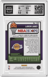 2023-24 Panini Haunted Hoops Orange #149 Lebron James Arena Club 10