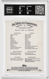 2024 Topps Allen & Ginter Silver Portrait #44 Elly De La Cruz Arena Club 9.5