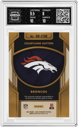 2024 Panini Gold Standard #GR-CSN Courtland Sutton Arena Club 8.5