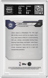 2026-27 Topps Now Off Season #OS3 Lebron James Arena Club 9.5