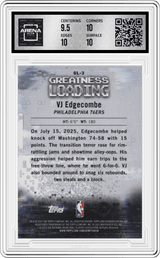 2025-26 Bowman Greatness Loading #GL-3 Vj Edgecombe Arena Club 10