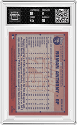 2026 Topps 1991.35th.Anniv. Crackle Foil #T91-71 Roman Anthony Arena Club 9.5