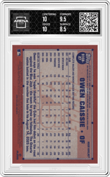 2026 Topps Chrome '91 Topps 35th Anniv. #91CB-27 Owen Caissie Arena Club 9