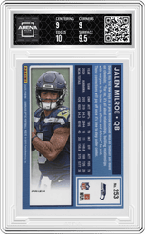 2025 Donruss Optic Rated Rookie Holo #253 Jalen Milroe Arena Club 9.5