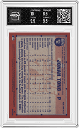 2026 Topps 1991 35th Anniv.Chr. #91C-34 Jonah Tong Arena Club 9