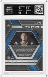 2025 Panini Mosaic Rke.Variation #274 Tetairoa Mcmillan Arena Club 8.5
