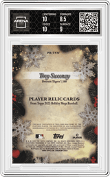 2025 Topps Holiday #PR-TSW Trey Sweeney Arena Club 9