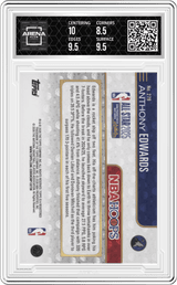 2025-26 Hoops Base / unspecified in URL #279 Anthony Edwards Arena Club 9