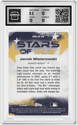2026 Topps Stars of MLB #SMLB-26 Jacob Misiorowski Arena Club 10