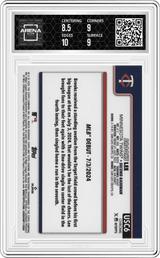 2025 Topps Chrome Update Prism Refractors #USC6 Brooks Lee Arena Club 9