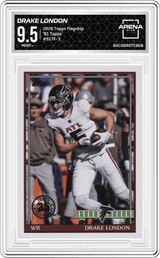 2026 Topps Flagship '91 Topps #91TF-5 Drake London Arena Club 9.5