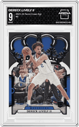 2023-24 Panini Crown Royale #5 Dereck Lively Ii Arena Club 9
