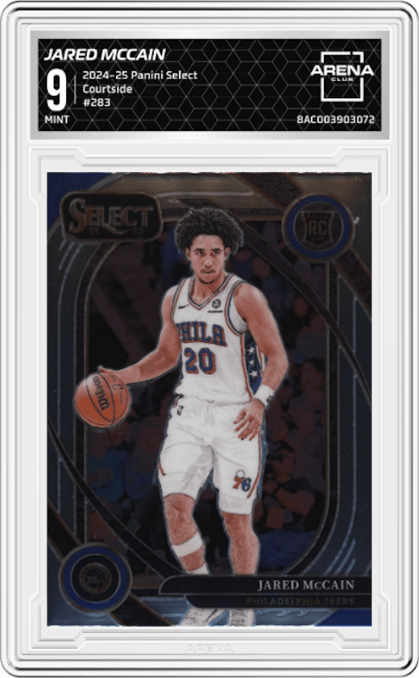 2024-25 Panini Select Courtside #283 Jared Mccain Arena Club 9