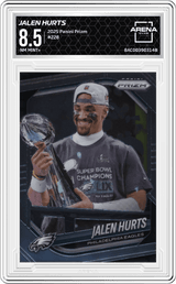 2025 Panini Prizm #228 Jalen Hurts Arena Club 8.5