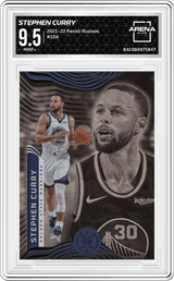 2021-22 Panini Illusions #104 Stephen Curry Arena Club 9.5