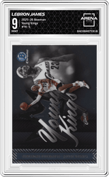 2025-26 Bowman Young Kings #YK-5 Lebron James Arena Club 9
