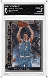 2025-26 Topps Holiday Glitter Holiday #H164 Kon Knueppel Arena Club 5