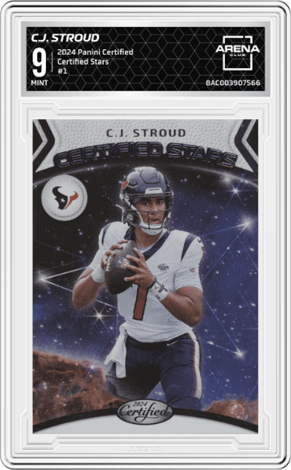 2024 Panini Certified Certified Stars #1 C.J. Stroud Arena Club 9
